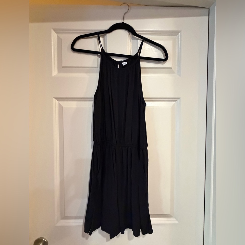 Black Sleeveless Old Navy Romper